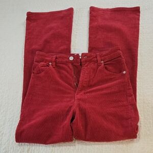 ROLLA'S Red Straight Leg Jeans